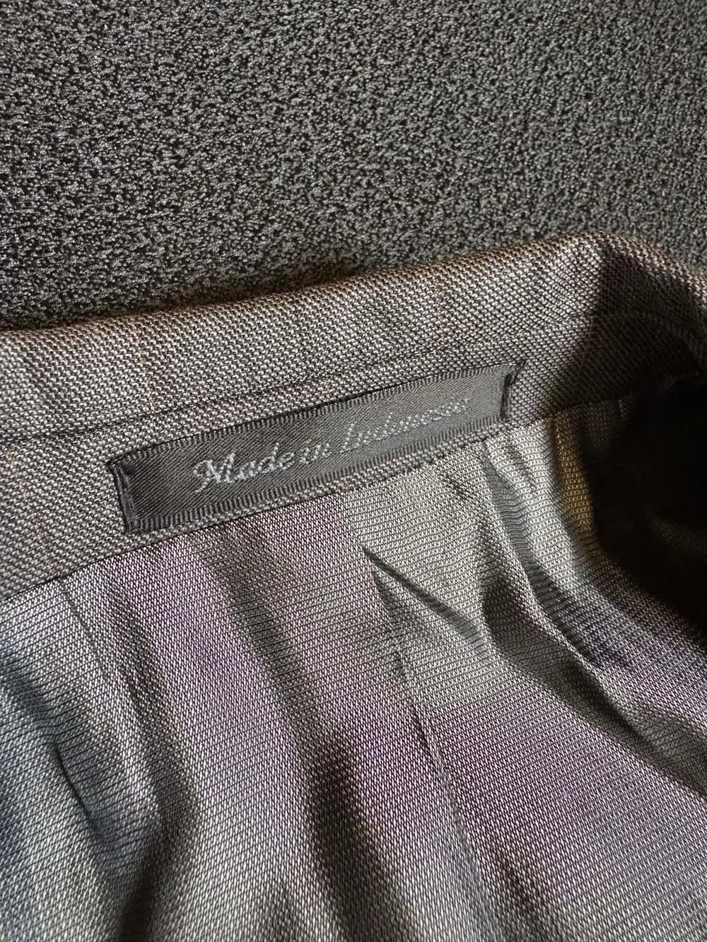 Michael Kors Grey Plaid Two-Button Suit Jacket Blazer 40R